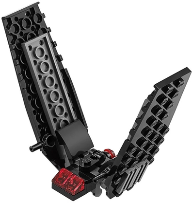 LEGO Set-Kylo Ren's Shuttle - Mini (Polybag)-Star Wars-30380-1-Creative Brick Builders